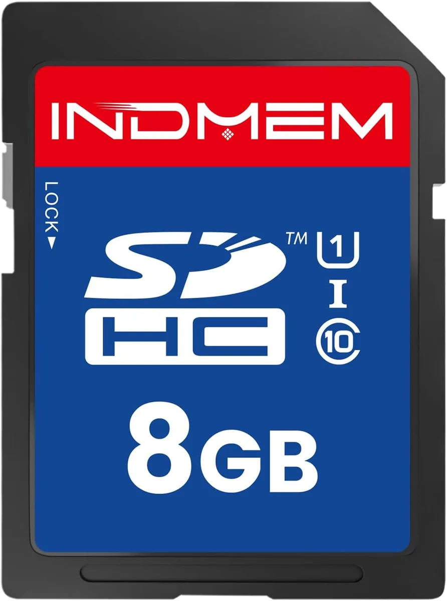 SD Cards - 1 pack 8GB